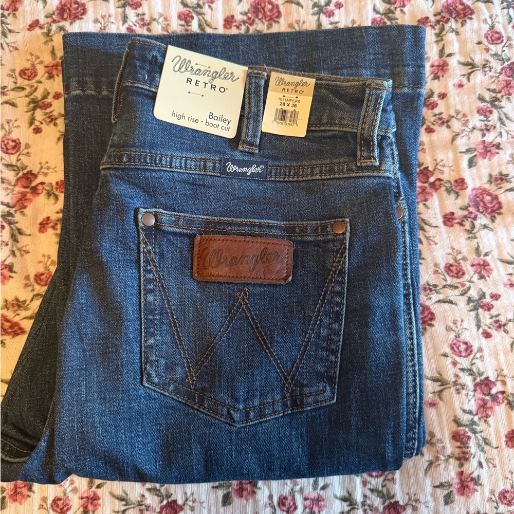 Wrangler Retro Women’s Blue Bootcut Jeans